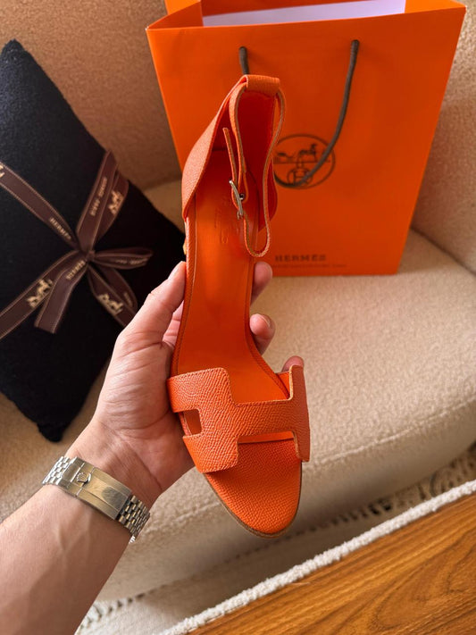 Hermes sandals heels (medium  heels)
