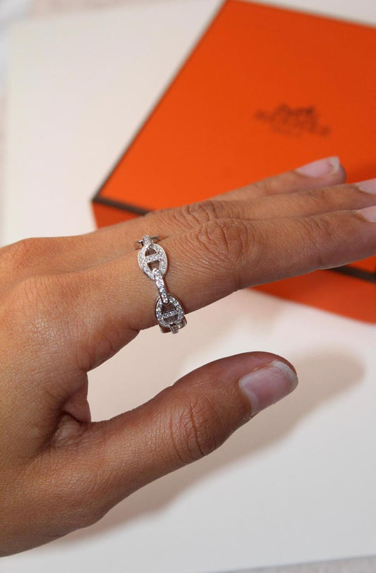 Hermes ring (original silver 925)