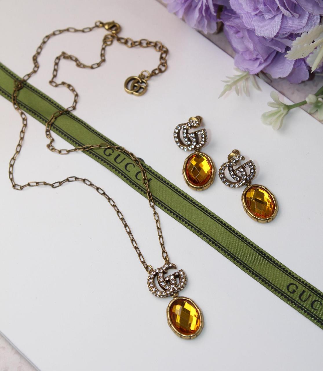 Gucci jewelry set