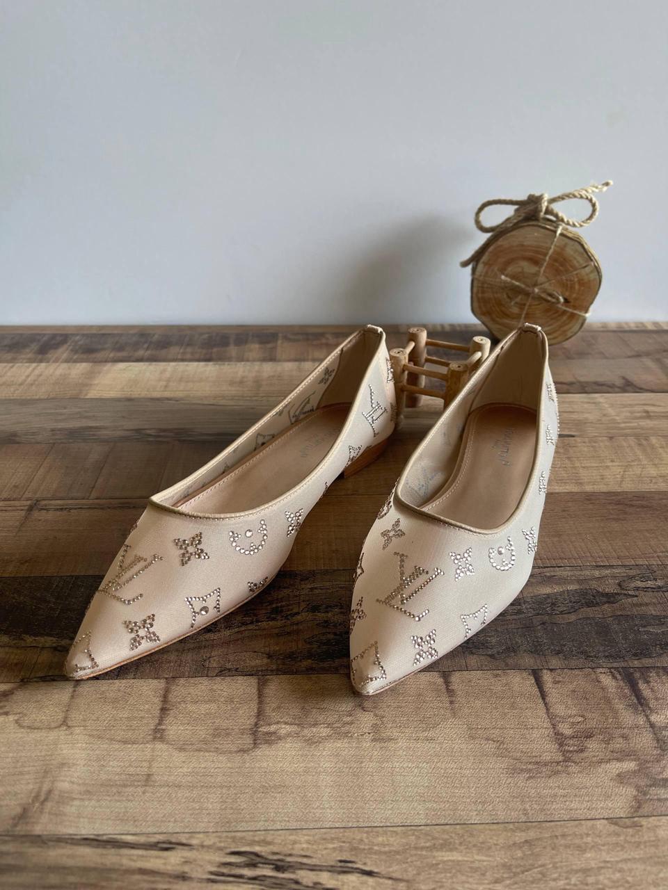 Lv ballerina- flat heels