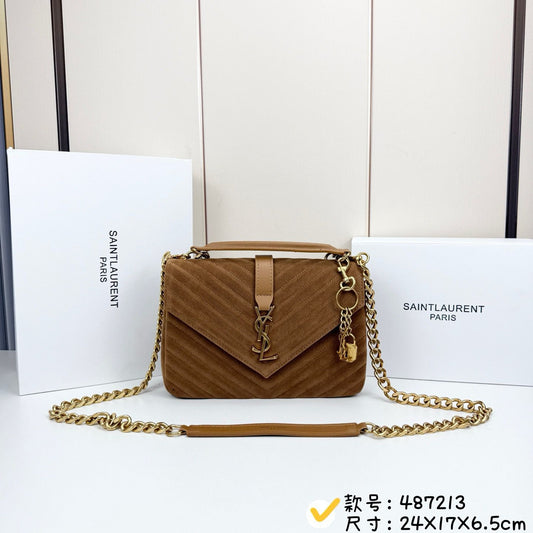 Ysl bag suede
