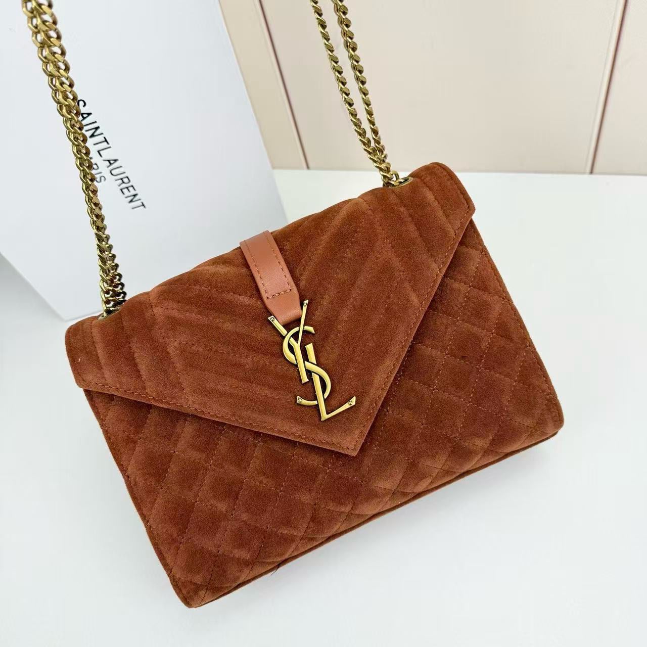 Ysl bag suede
