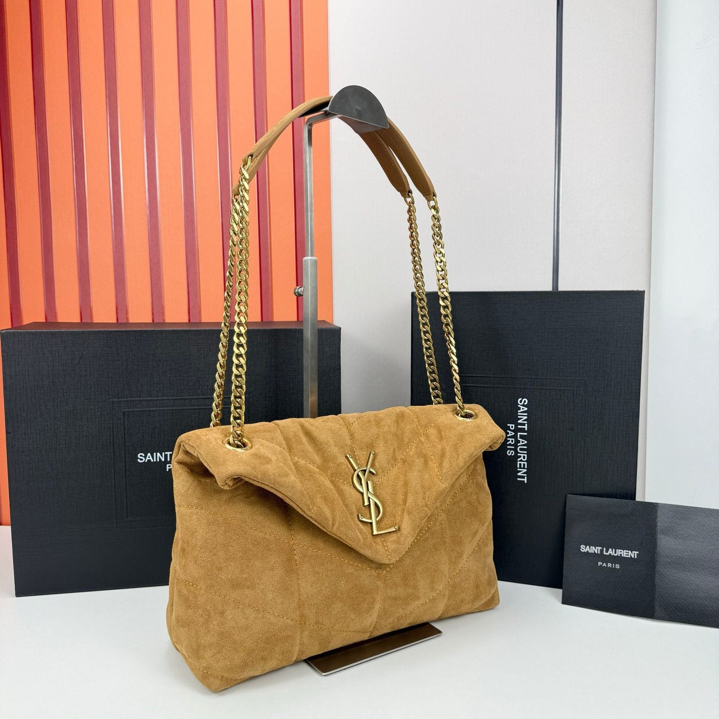 Ysl bag suede