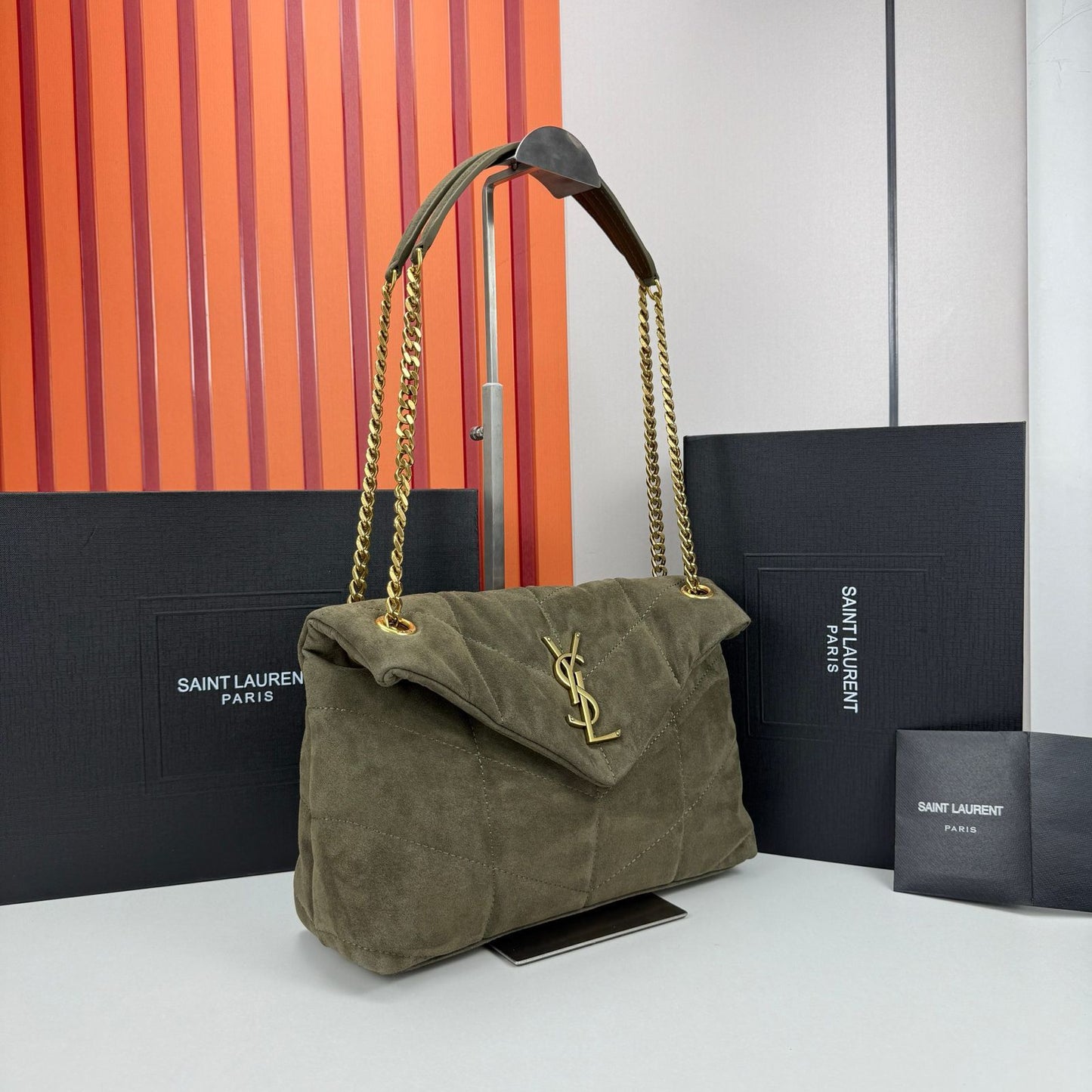 Ysl bag suede
