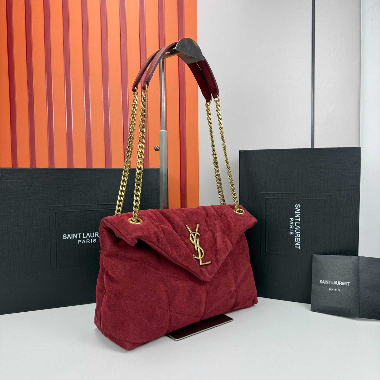 Ysl bag suede