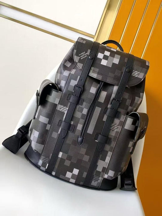 Lv bag - backpack men and women