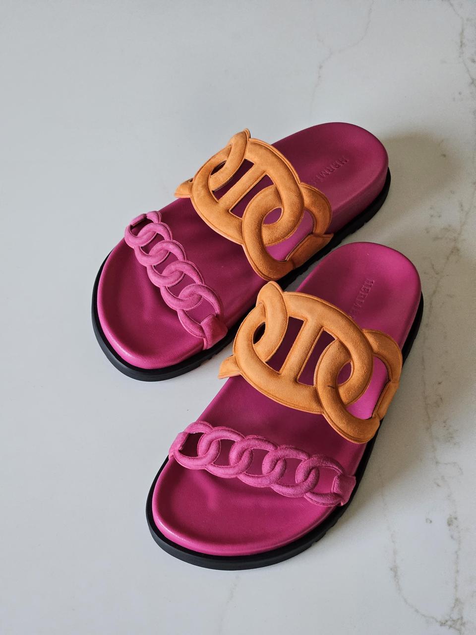 Hermes slippers