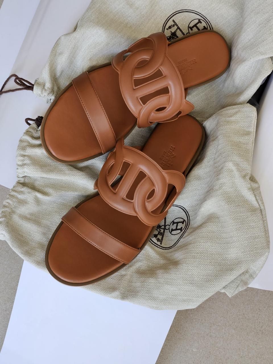 Hermes slippers