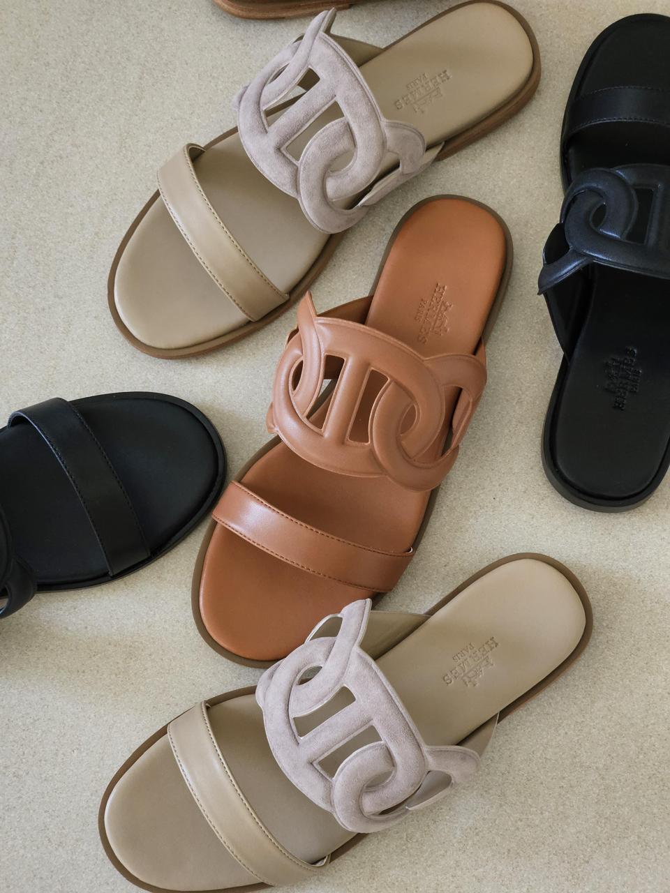 Hermes slippers