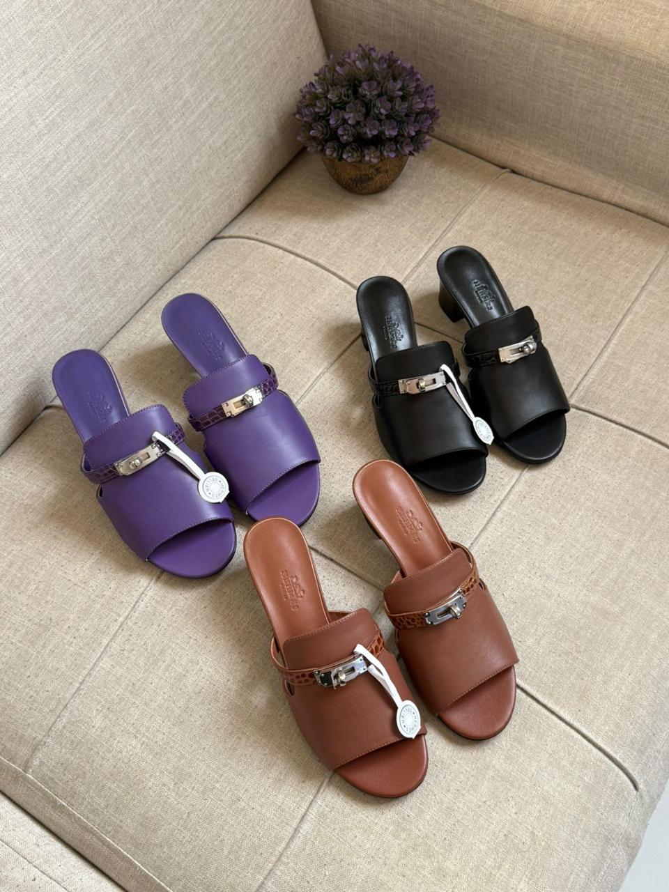 Hermes sandals heels