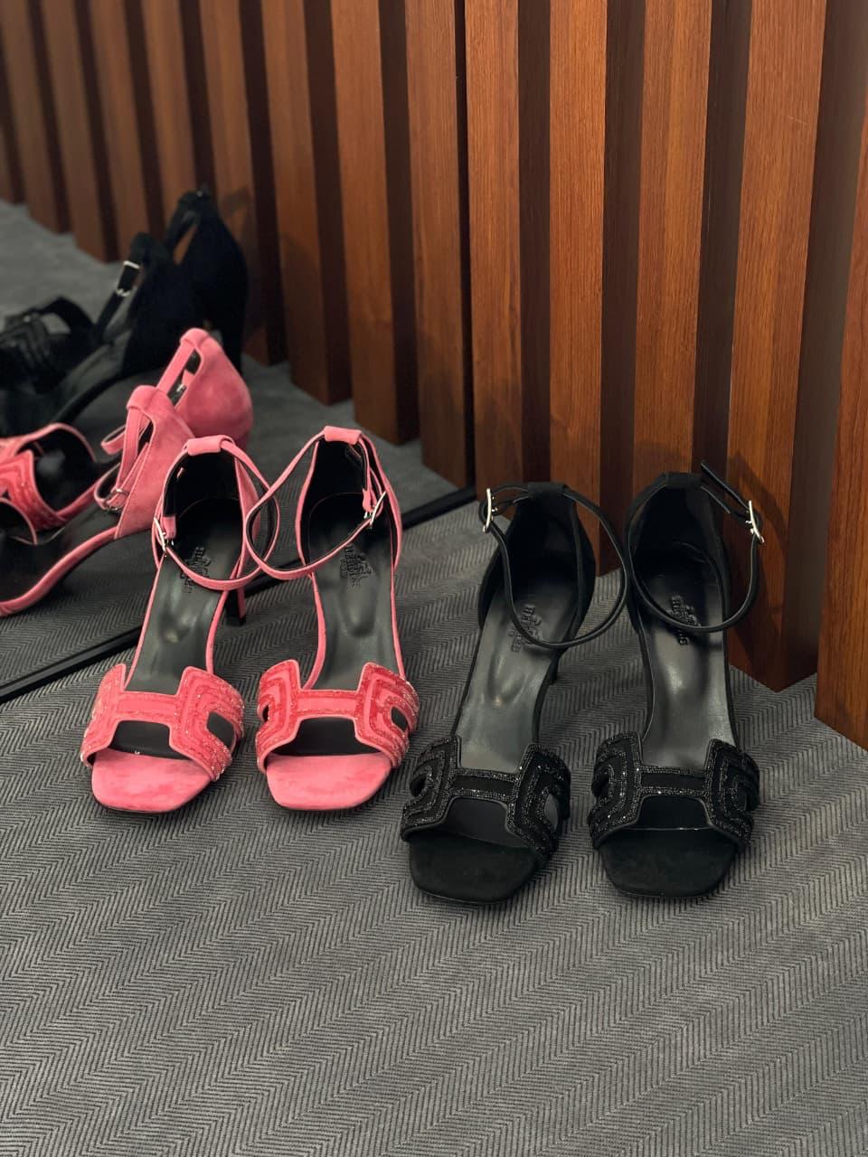 Hermes sandals heels