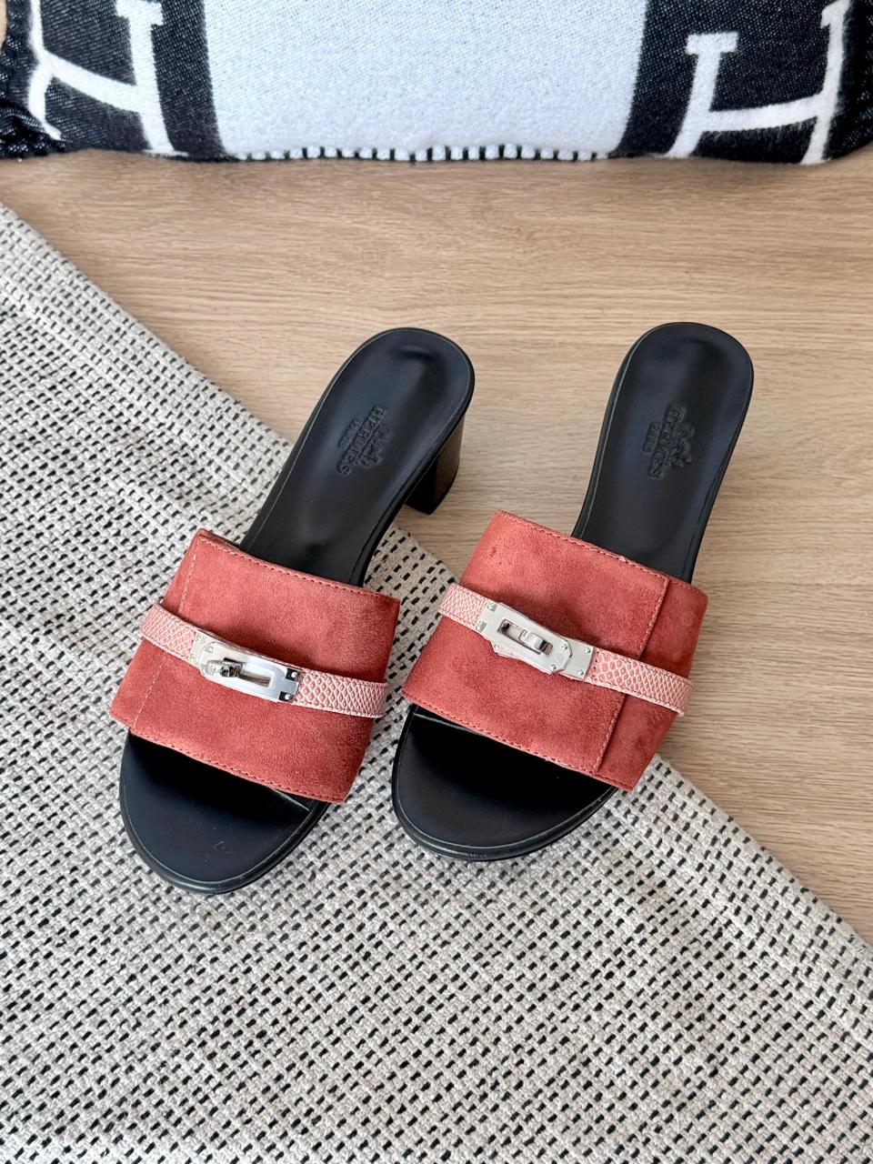 Hermes sandals heels
