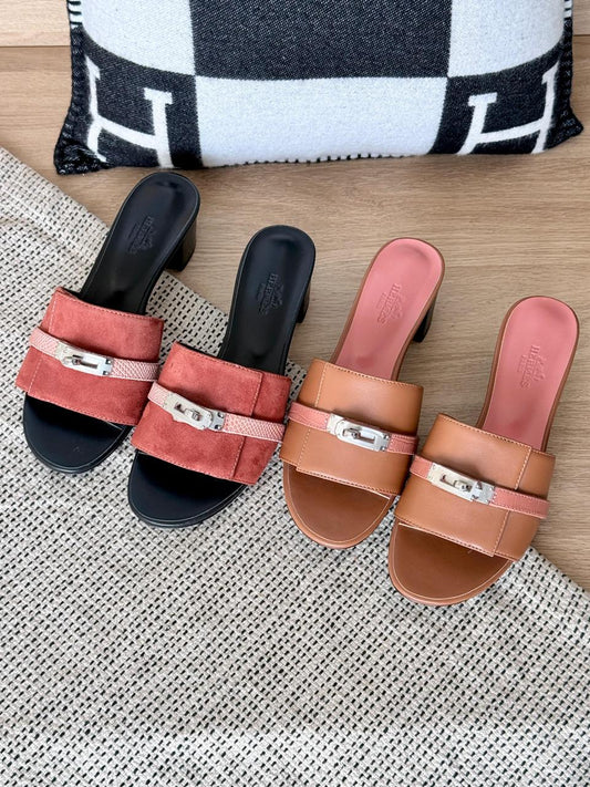 Hermes sandals heels