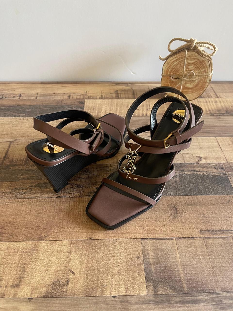 Ysl sandals heels - wedges