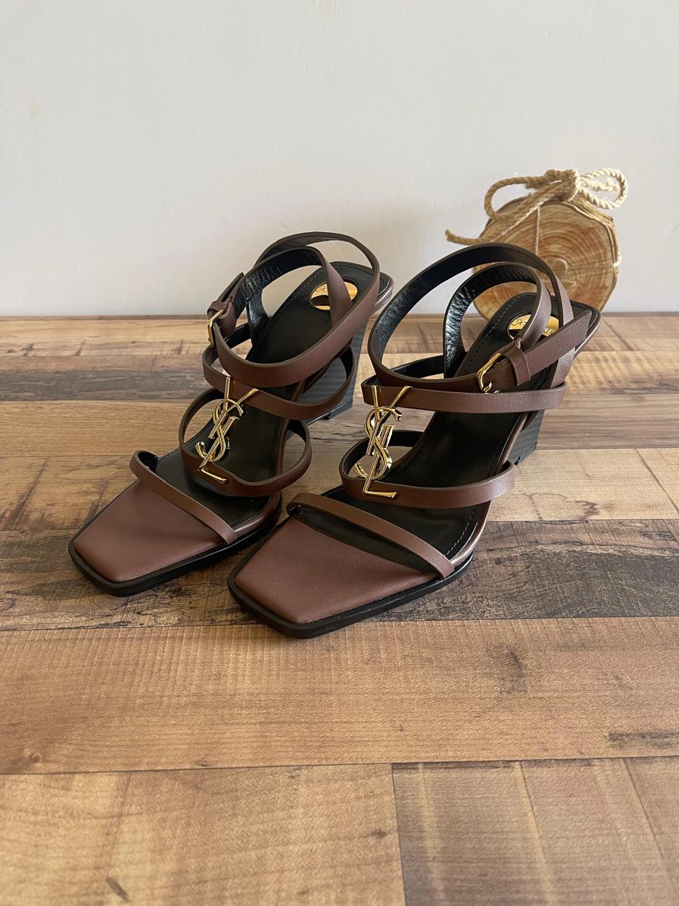 Ysl sandals heels - wedges