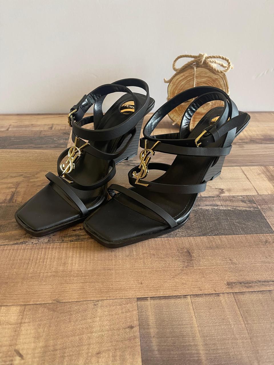 Ysl sandals heels - wedges