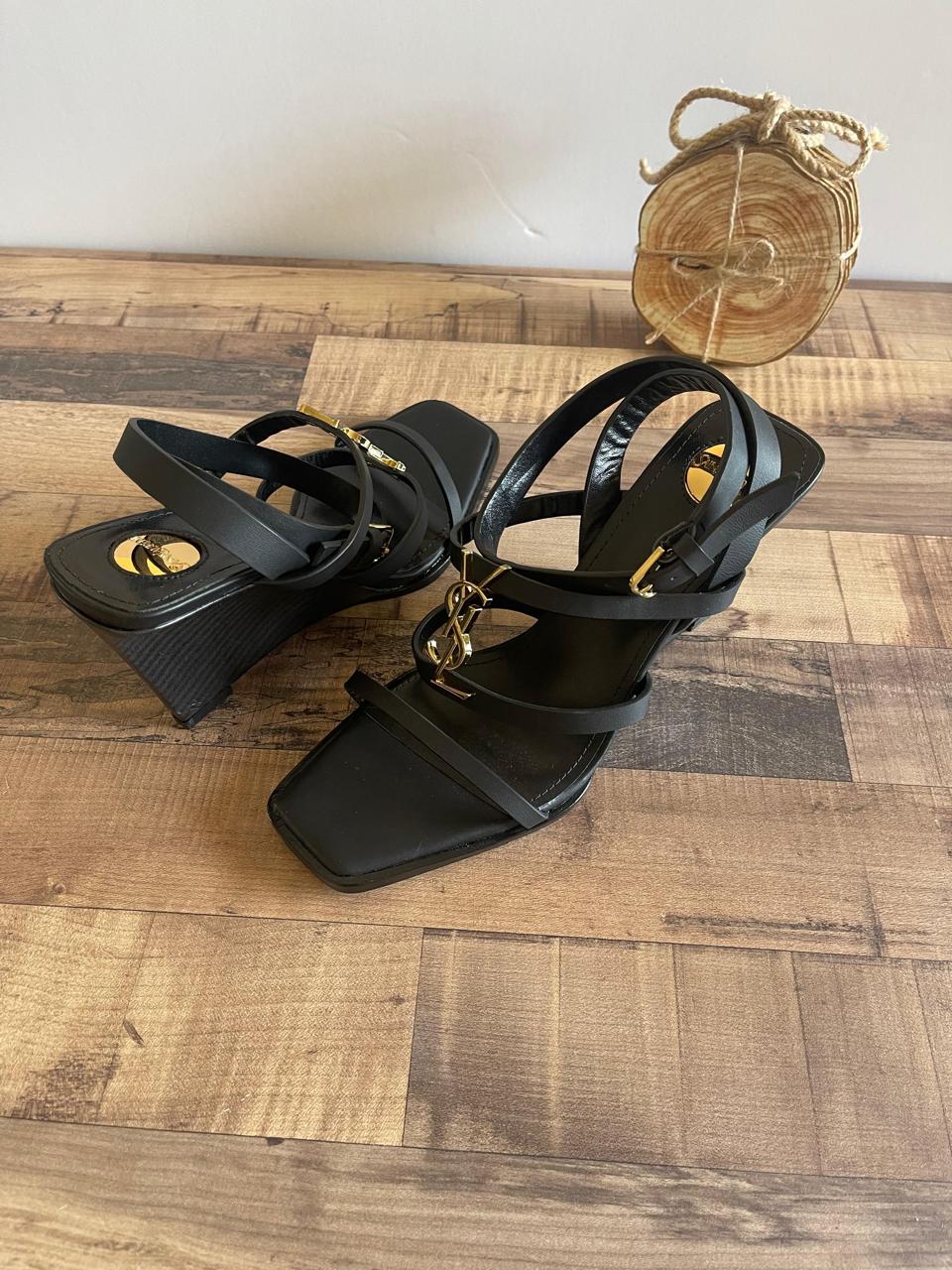 Ysl sandals heels - wedges
