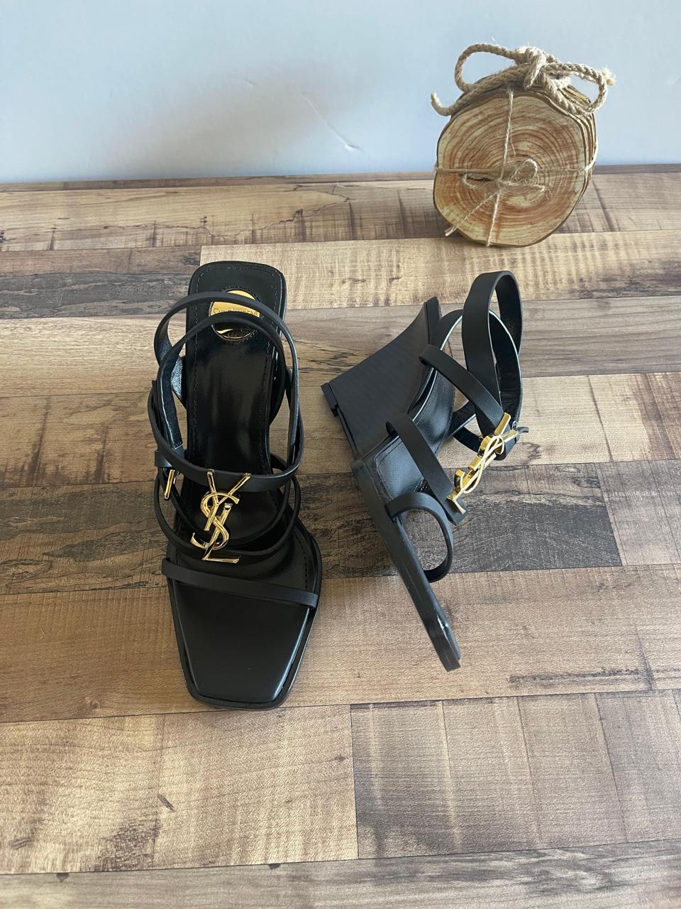 Ysl sandals heels - wedges