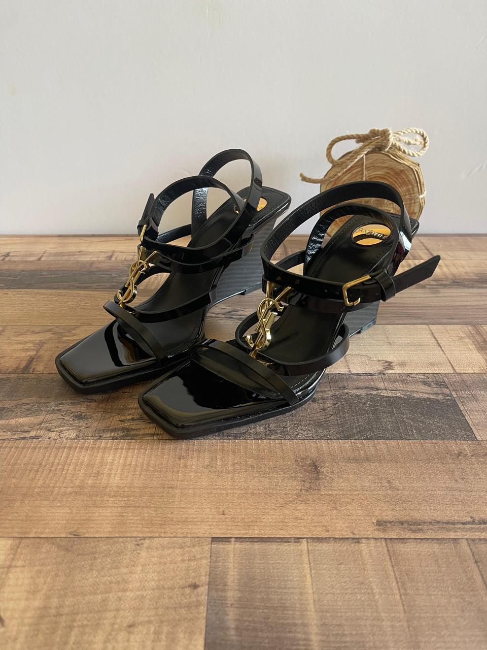 Ysl sandals heels - wedges
