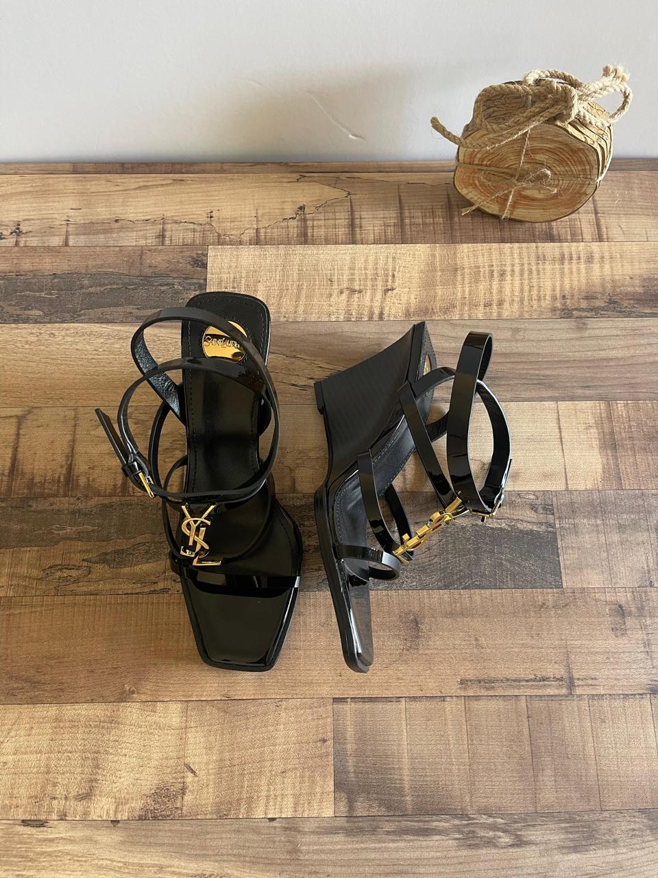 Ysl sandals heels - wedges