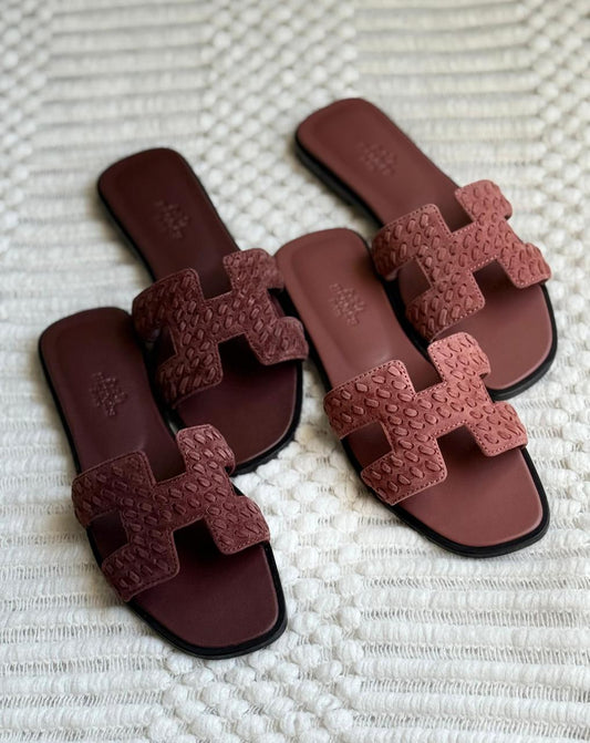 Hermes slippers
