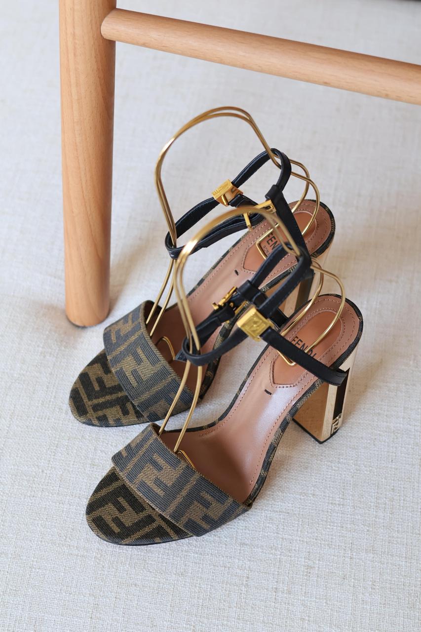Fendi sandals heels