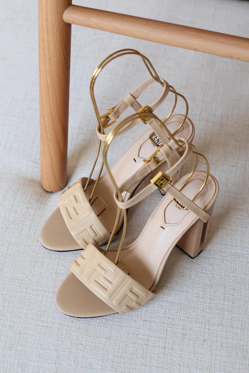 Fendi sandals heels