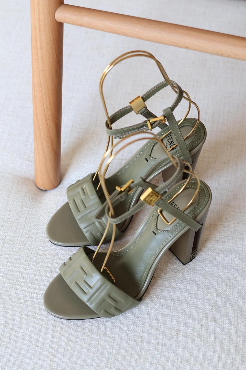 Fendi sandals heels