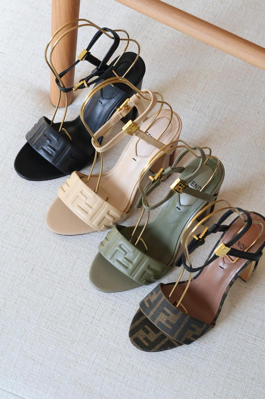 Fendi sandals heels