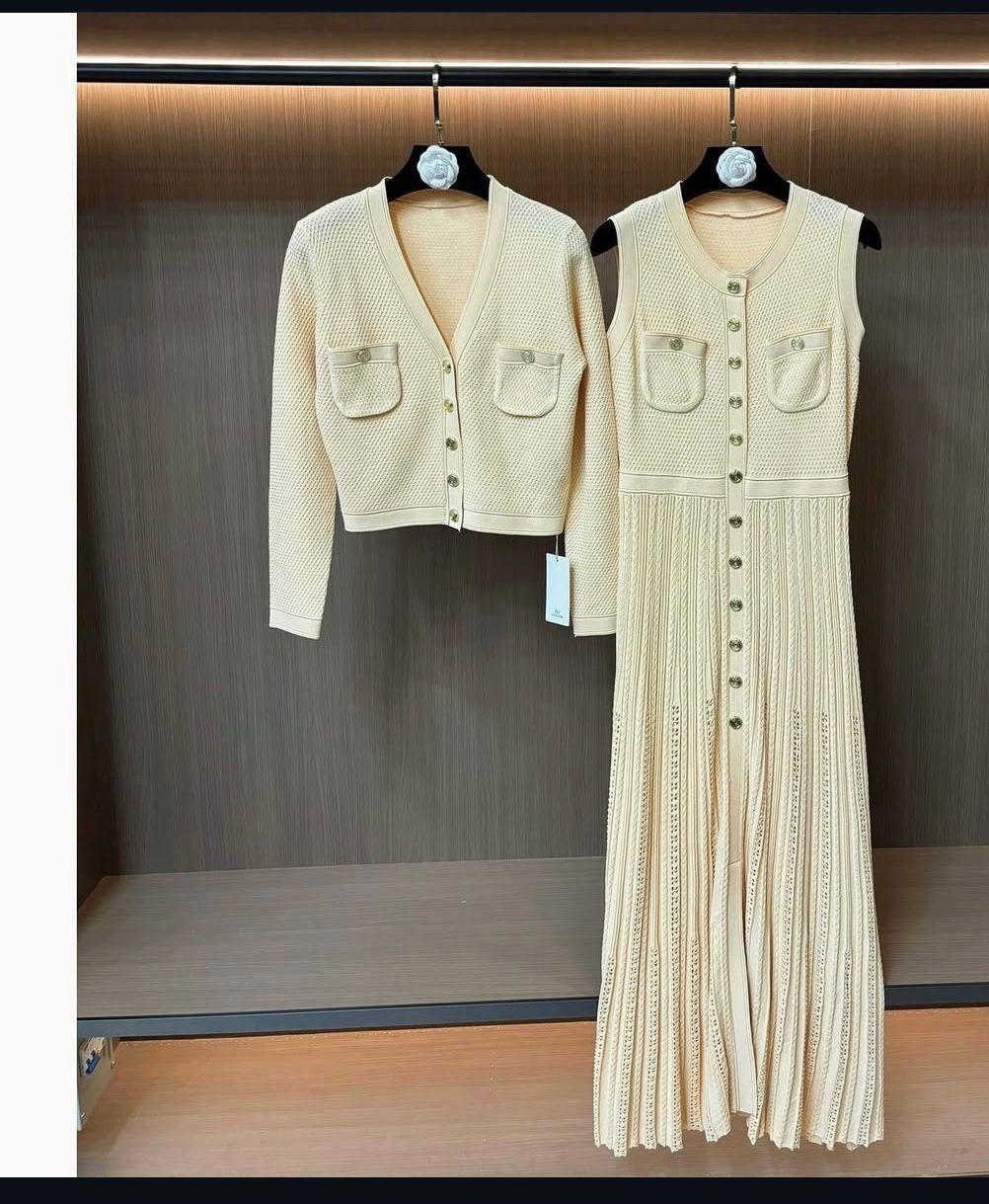Maje clothes set - dress & cardigan