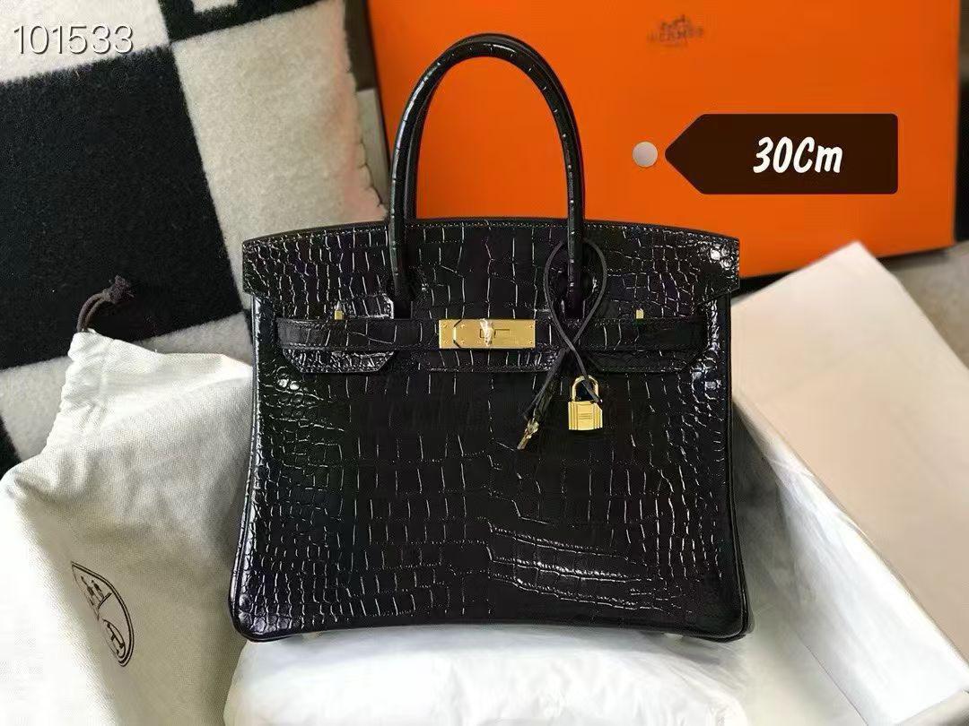 Hermes bag birking crocodile