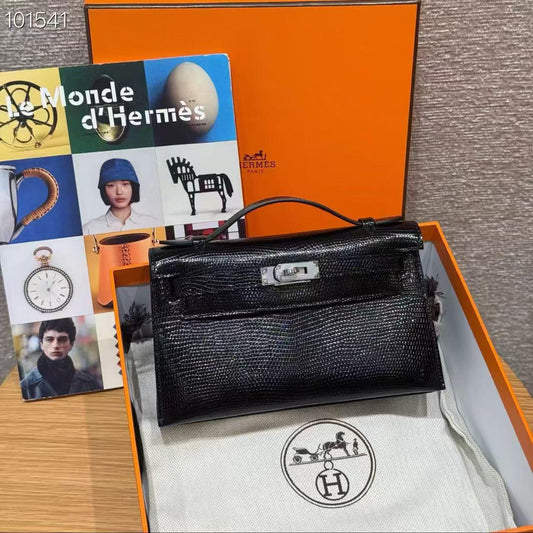 Hermes bag kelly lizard