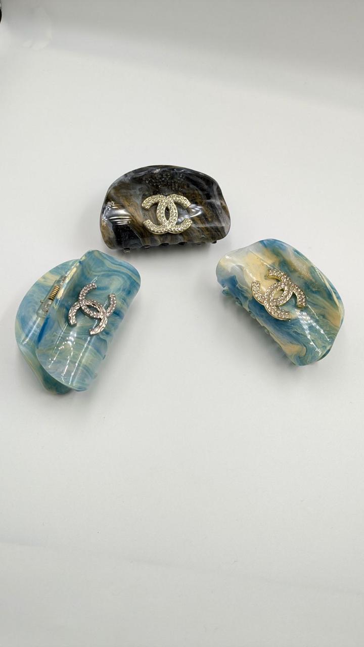 Chanel hair clip jewelry