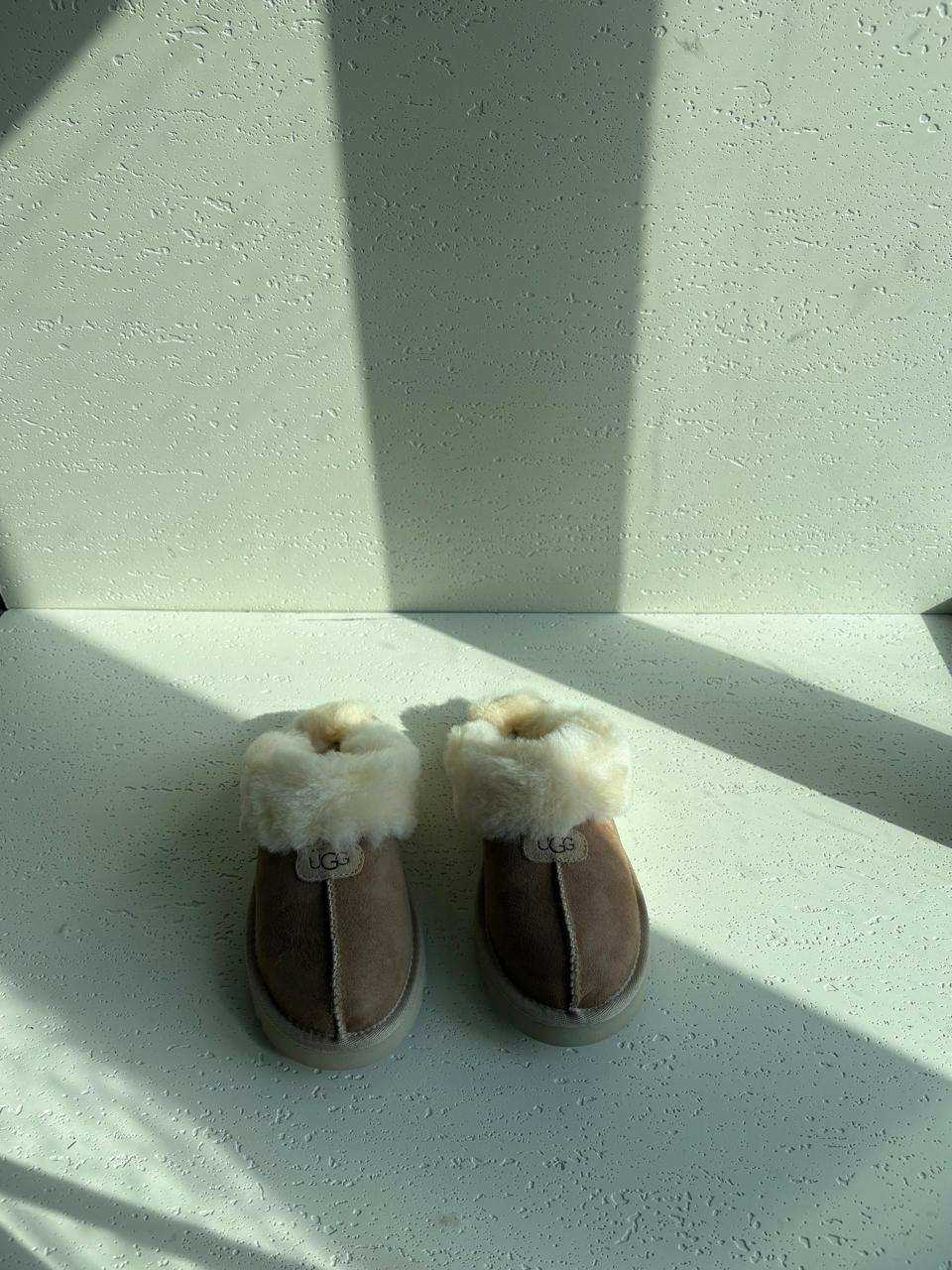 Ugg slippers mules with fur