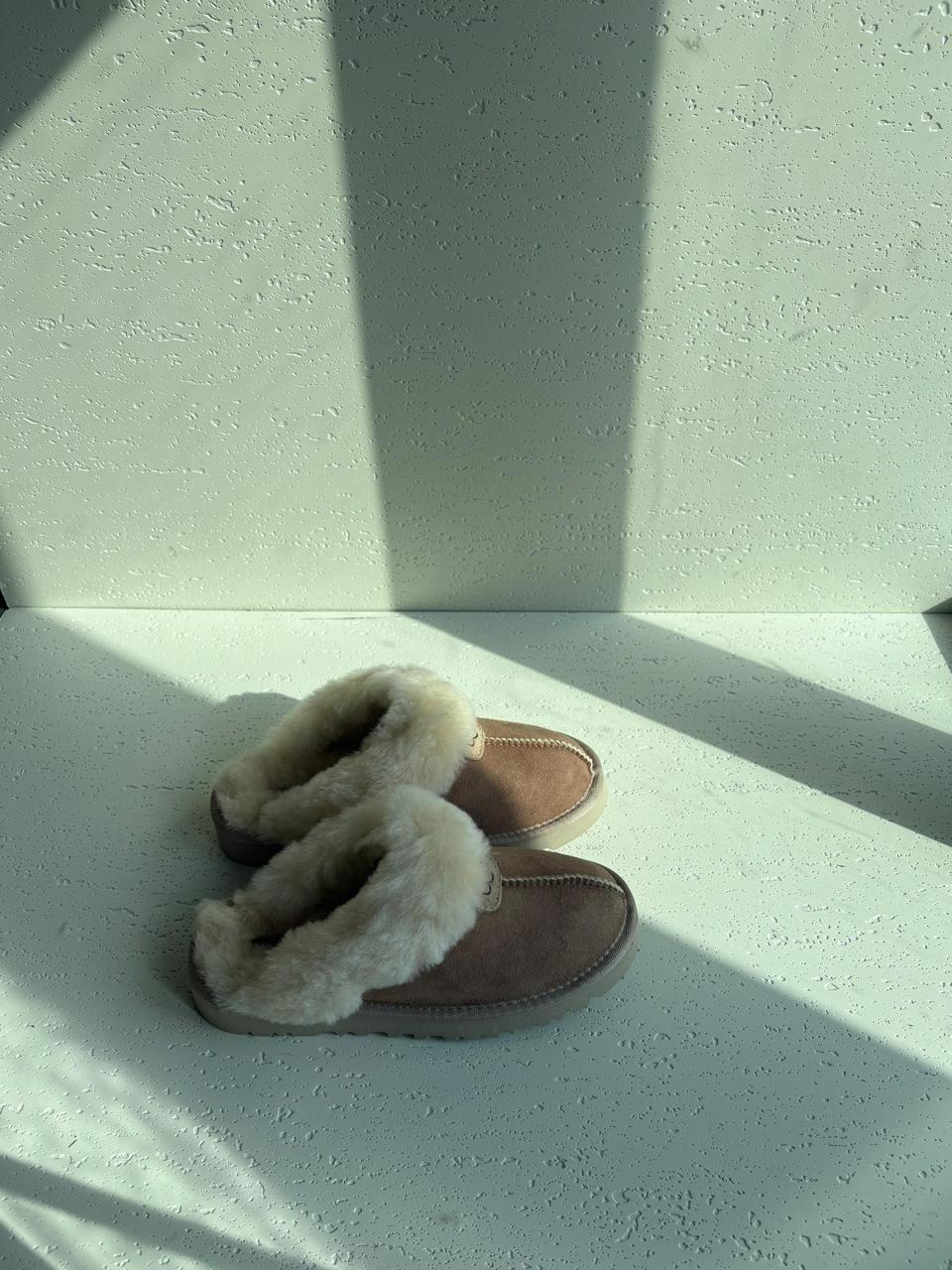 Ugg slippers mules with fur