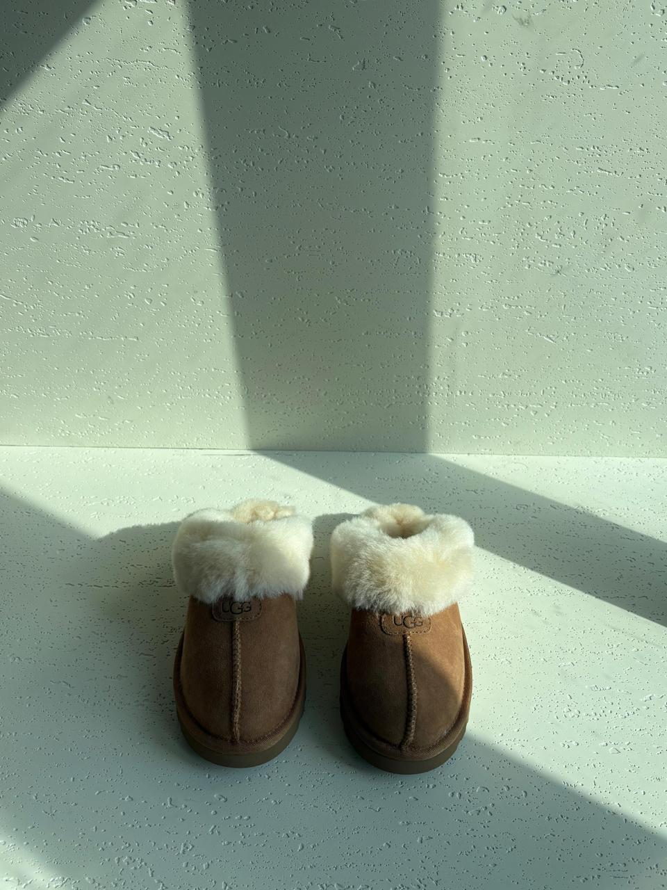 Ugg slippers mules with fur