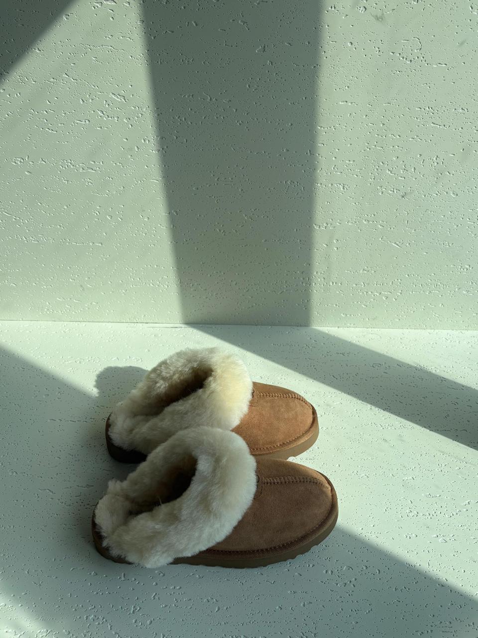 Ugg slippers mules with fur
