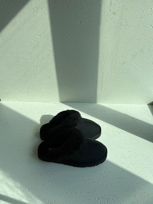 Ugg slippers mules with fur