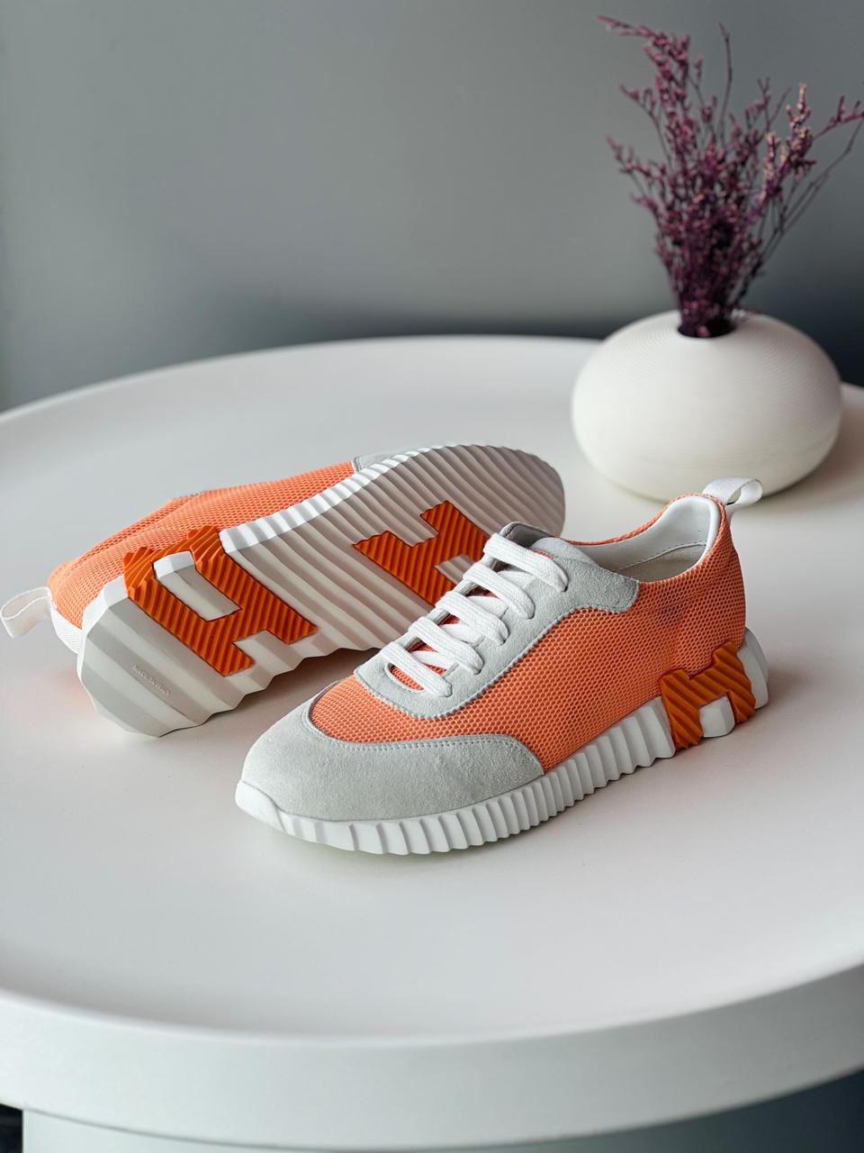 Hermes sneakers - orange