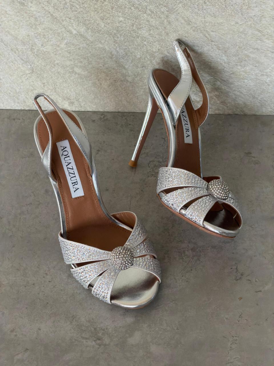 Aquazurra sandals heels