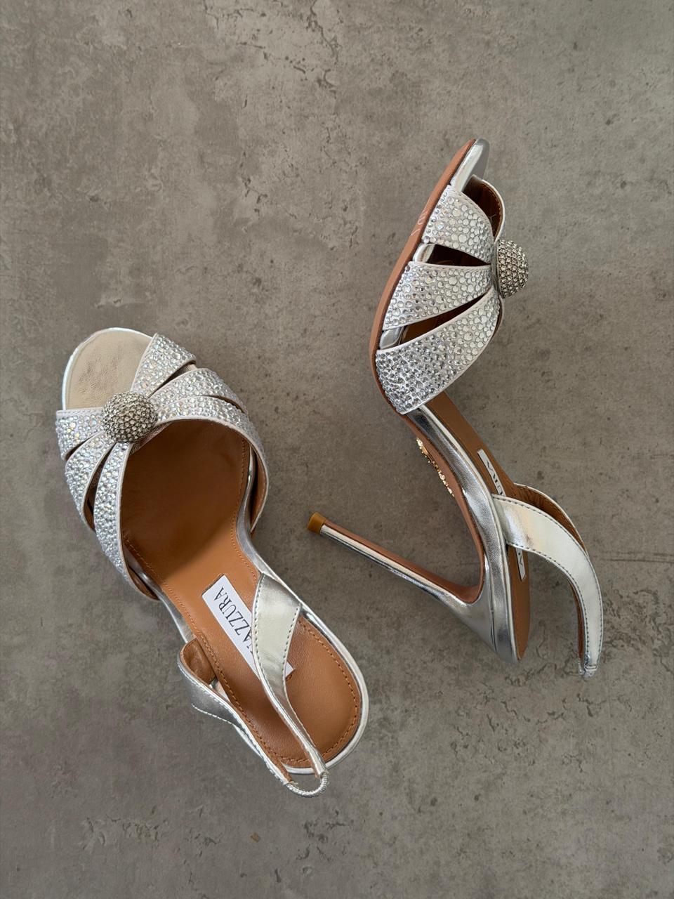 Aquazurra sandals heels
