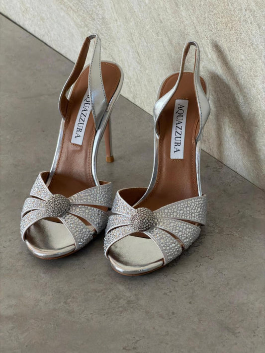 Aquazurra sandals heels