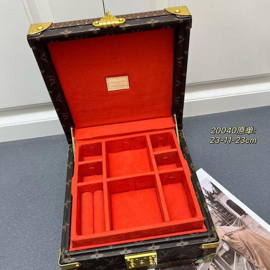 Lv bag - jewelry box double layer