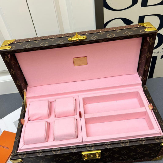 Lv bag - jewelry box - double layer