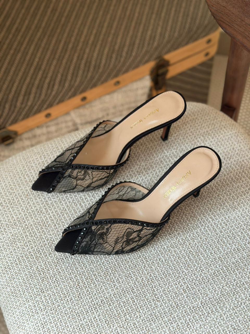 Andrea wazen sandals heels
