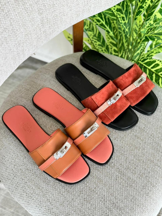 Hermes slippers