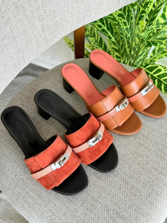 Hermes sandals heels