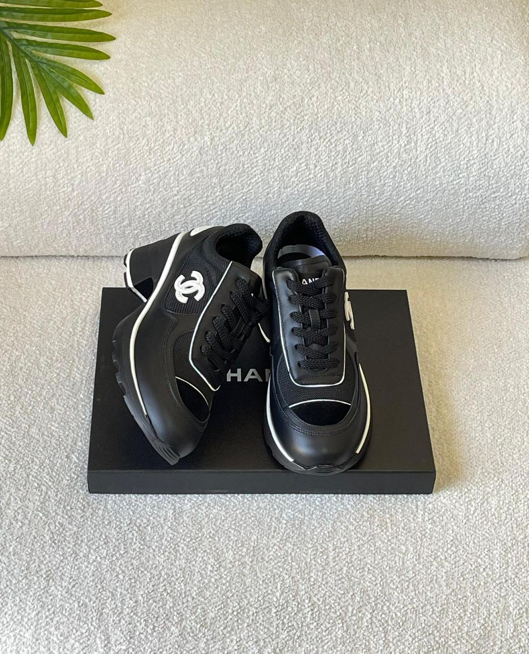Chanel sneakers with heels