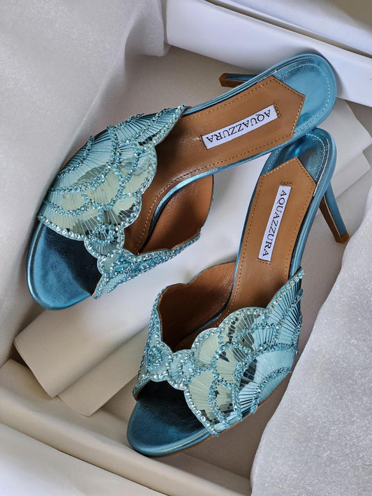 Aquazurra sandals heels