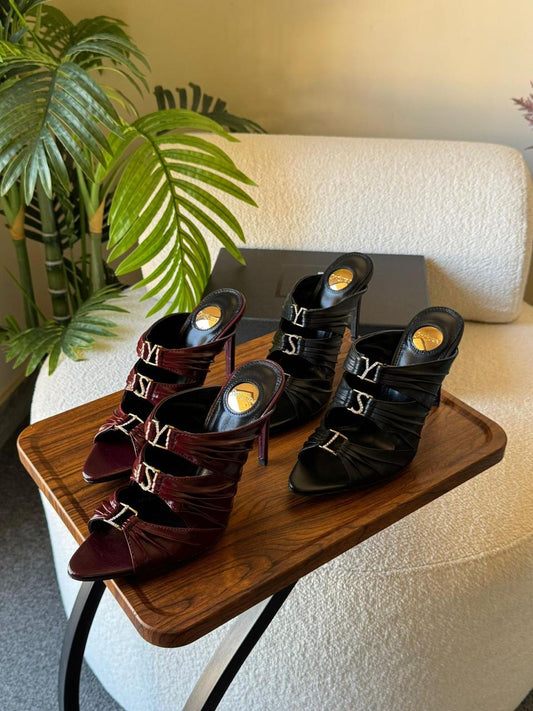Ysl sandals heels